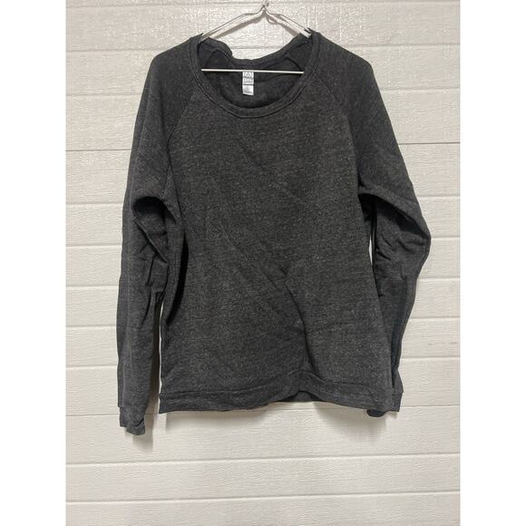 Alternative Men's Champ Eco-Fleece Sweatshirt- Eco Black Size XL - Picture 1 of 3